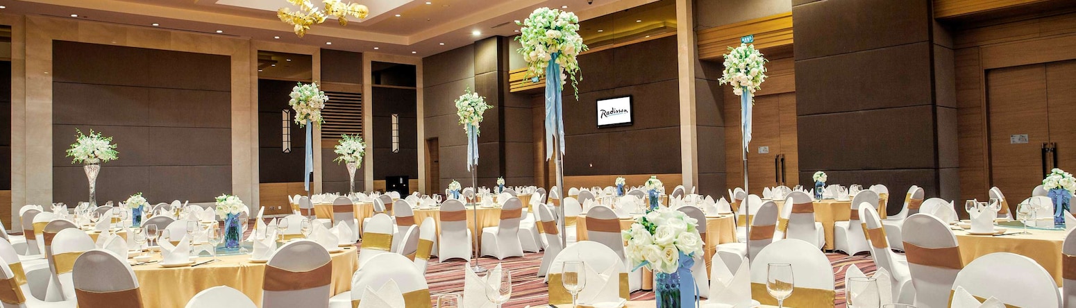 Radisson Hotel Tianjin Aqua City - Grand Ballroom wedding set-up