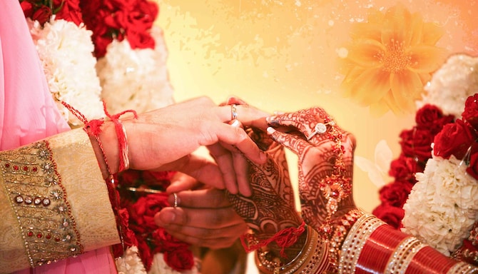 Radisson Hotel Varanasi - Asian wedding rings