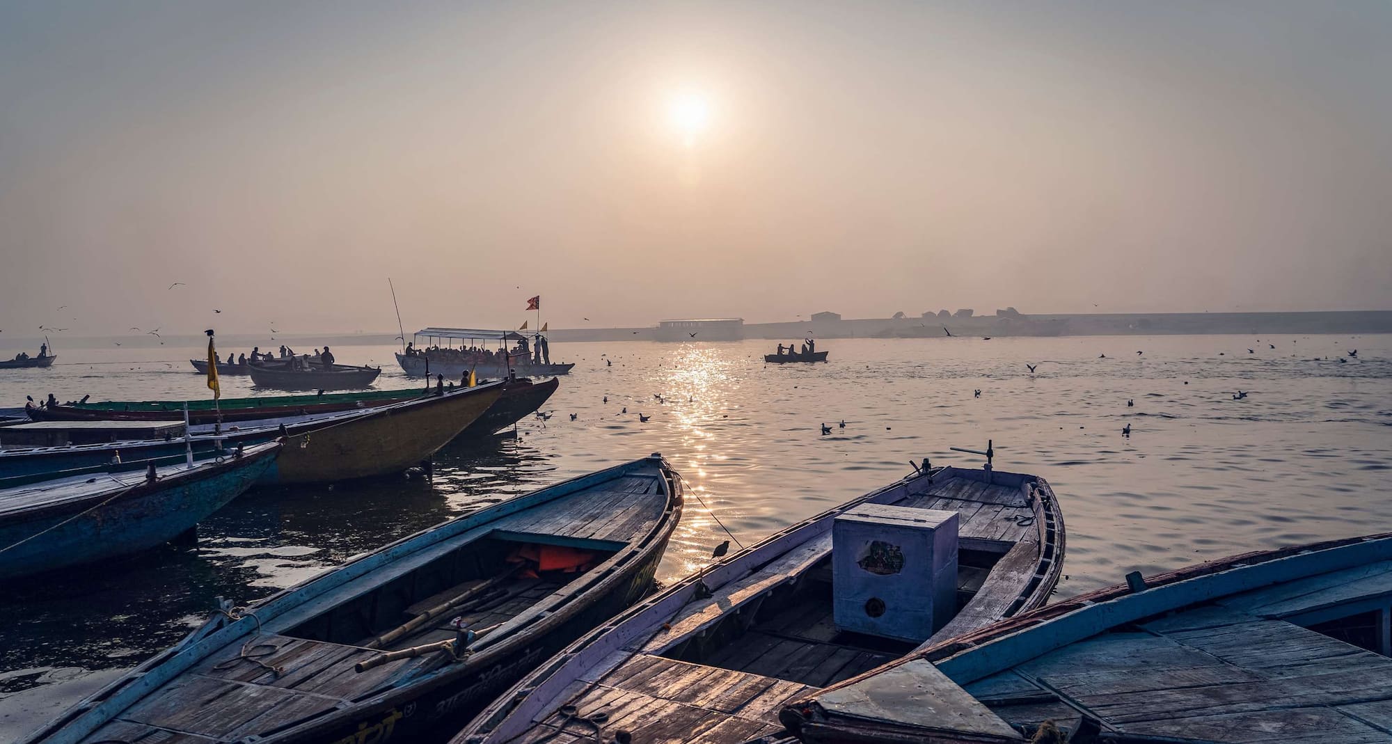 Radisson Hotel Vrindavan - Boating at Yamuna Ghats
