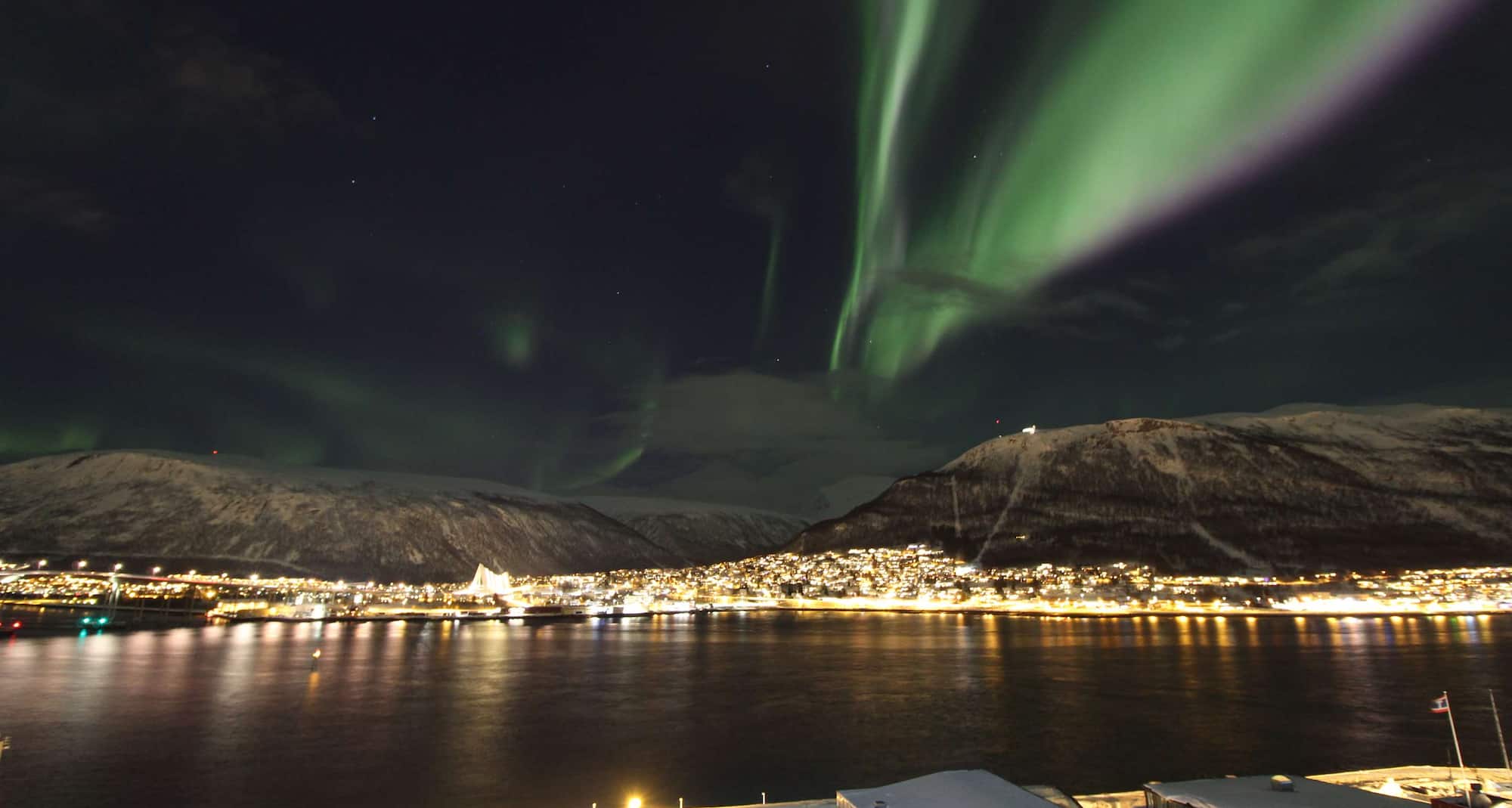 Radisson Blu Hotel i Tromsø: nordlys