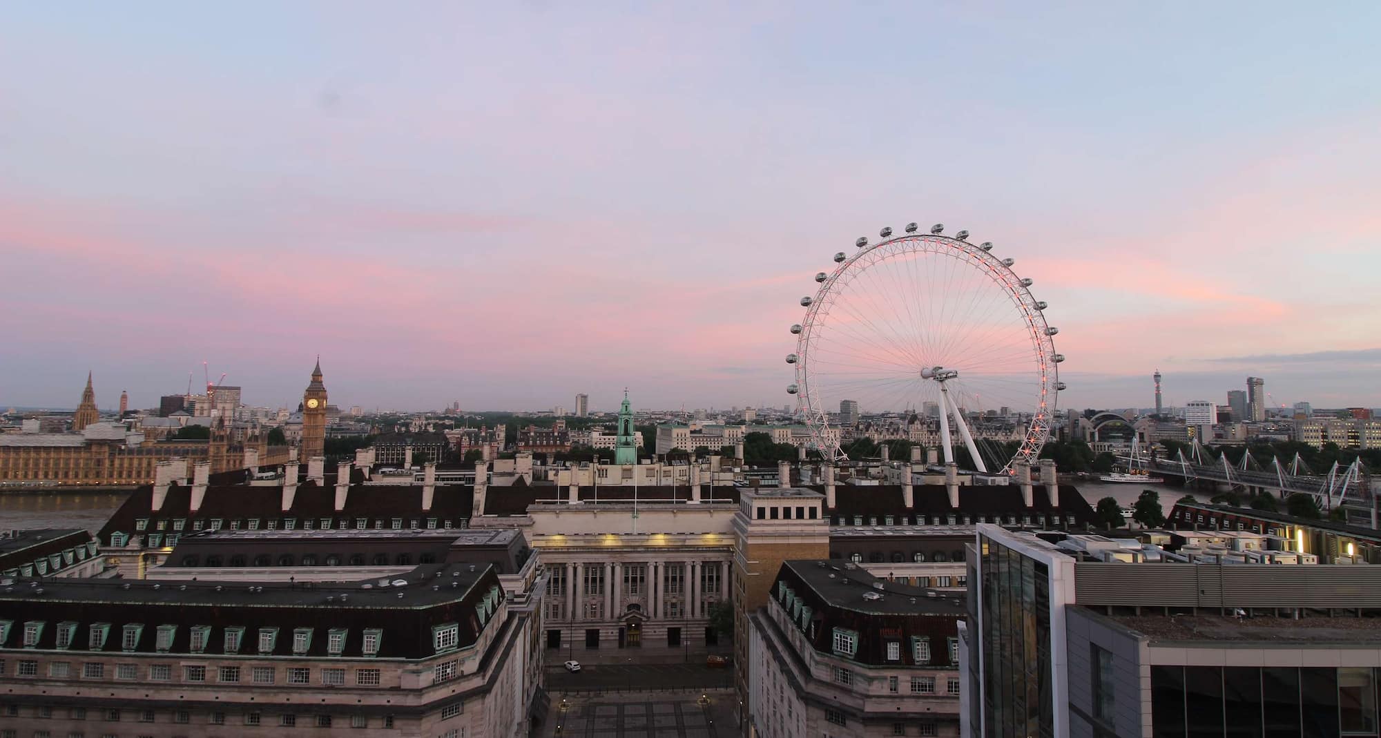 Park Plaza County Hall i London: London Eye