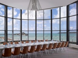 Radisson Meetings - Radisson Blu Waterfront Hotel, Jersey - Le Hocq Suite Meeting Room Boardroom Style