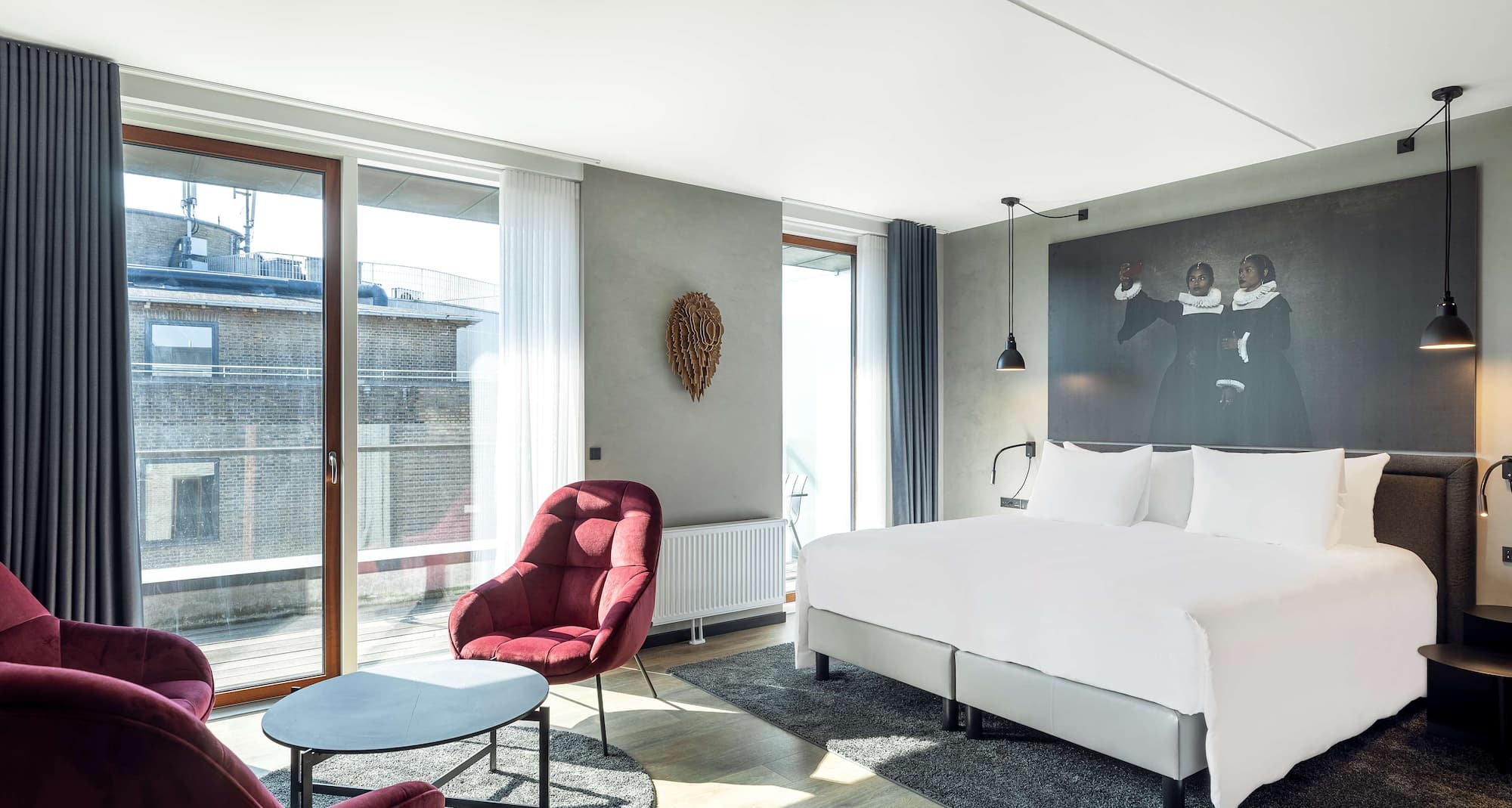 Radisson RED Aarhus - Vy över lobbyn