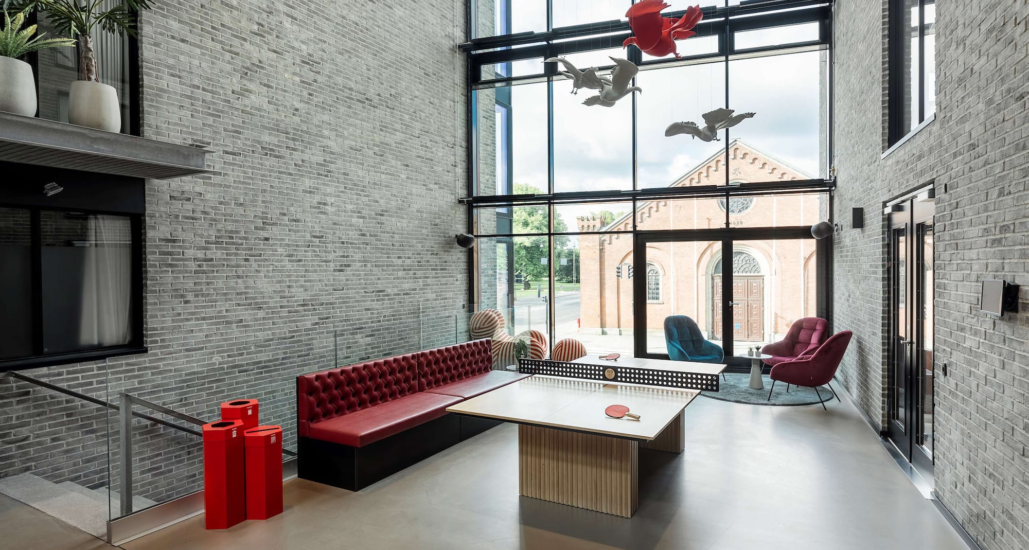 Radisson RED Aarhus - Atrium - ping pong table
