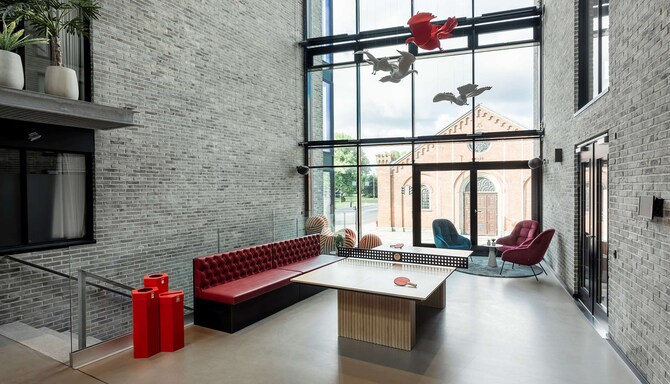 Radisson RED Aarhus - Atrium - ping pong table