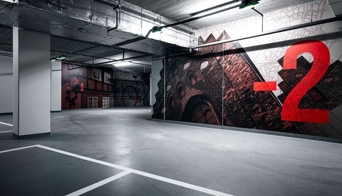 Radisson RED Aarhus - Hotel Parking Garage