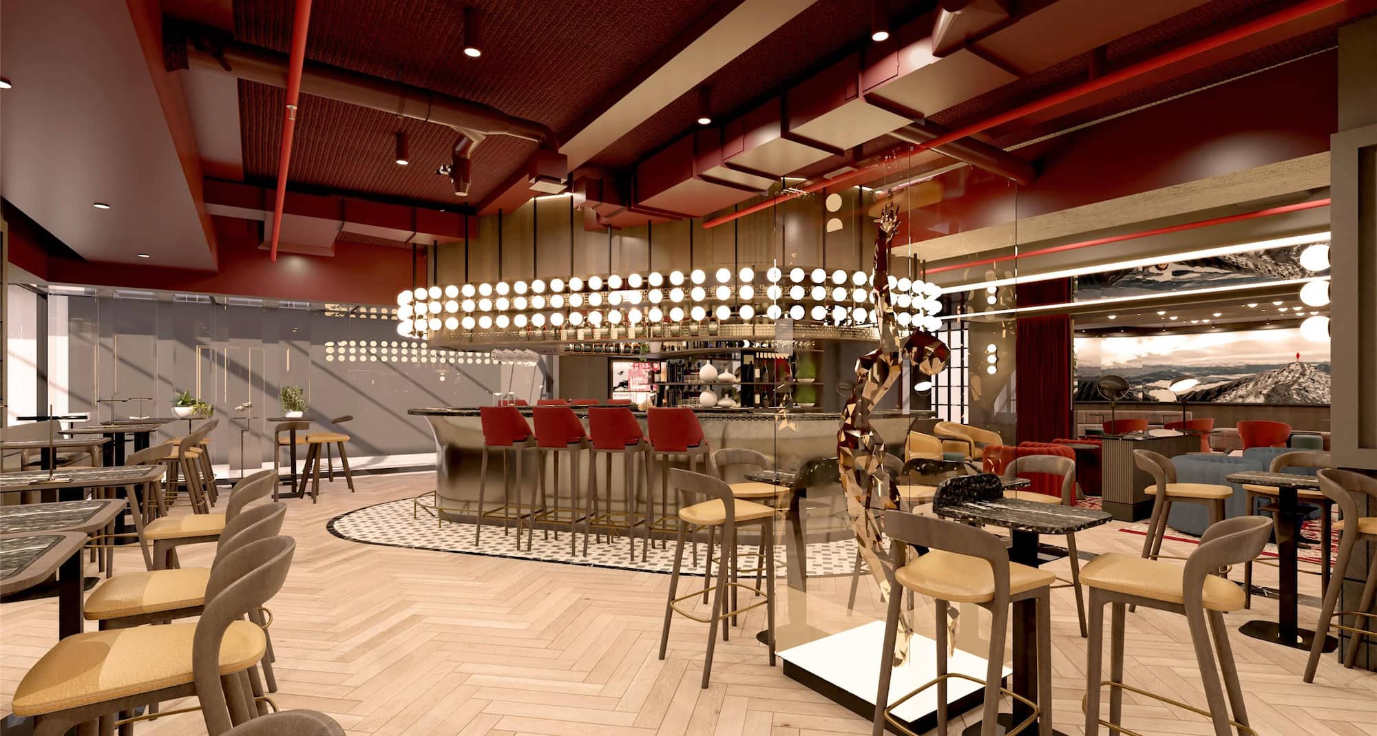Radisson RED Auckland - Bar Lounge