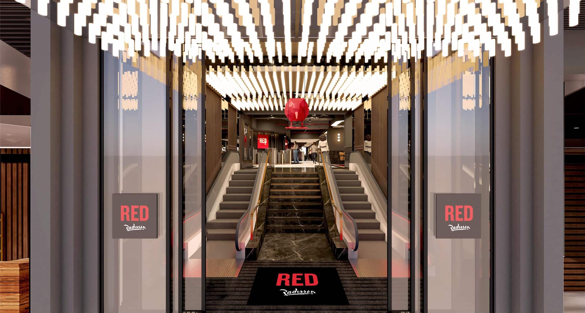 Radisson RED Auckland - Hotel entrance