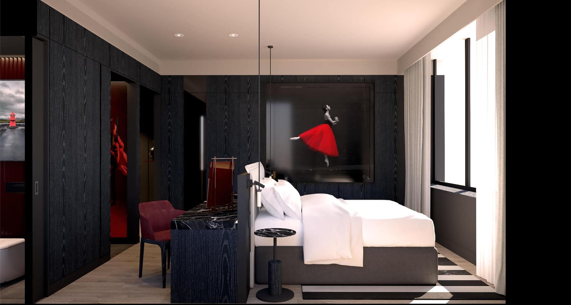 Radisson RED Auckland - Suite bedroom