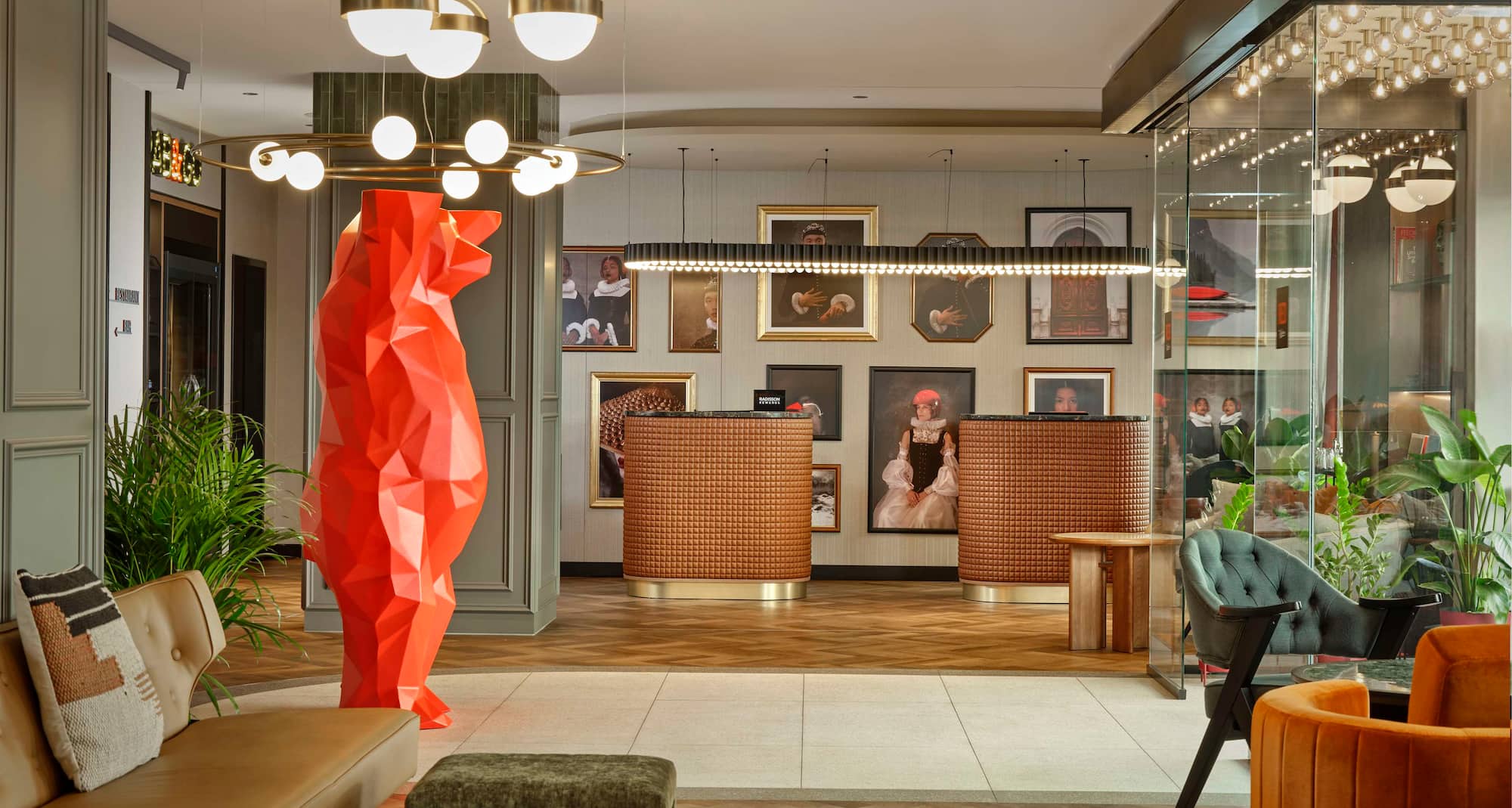 Radisson RED Berlin Kudamm - Vue du lobby