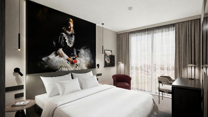 Radisson RED Birmingham Edgbaston Stadium - Stadium Superior Room CGI Recreation