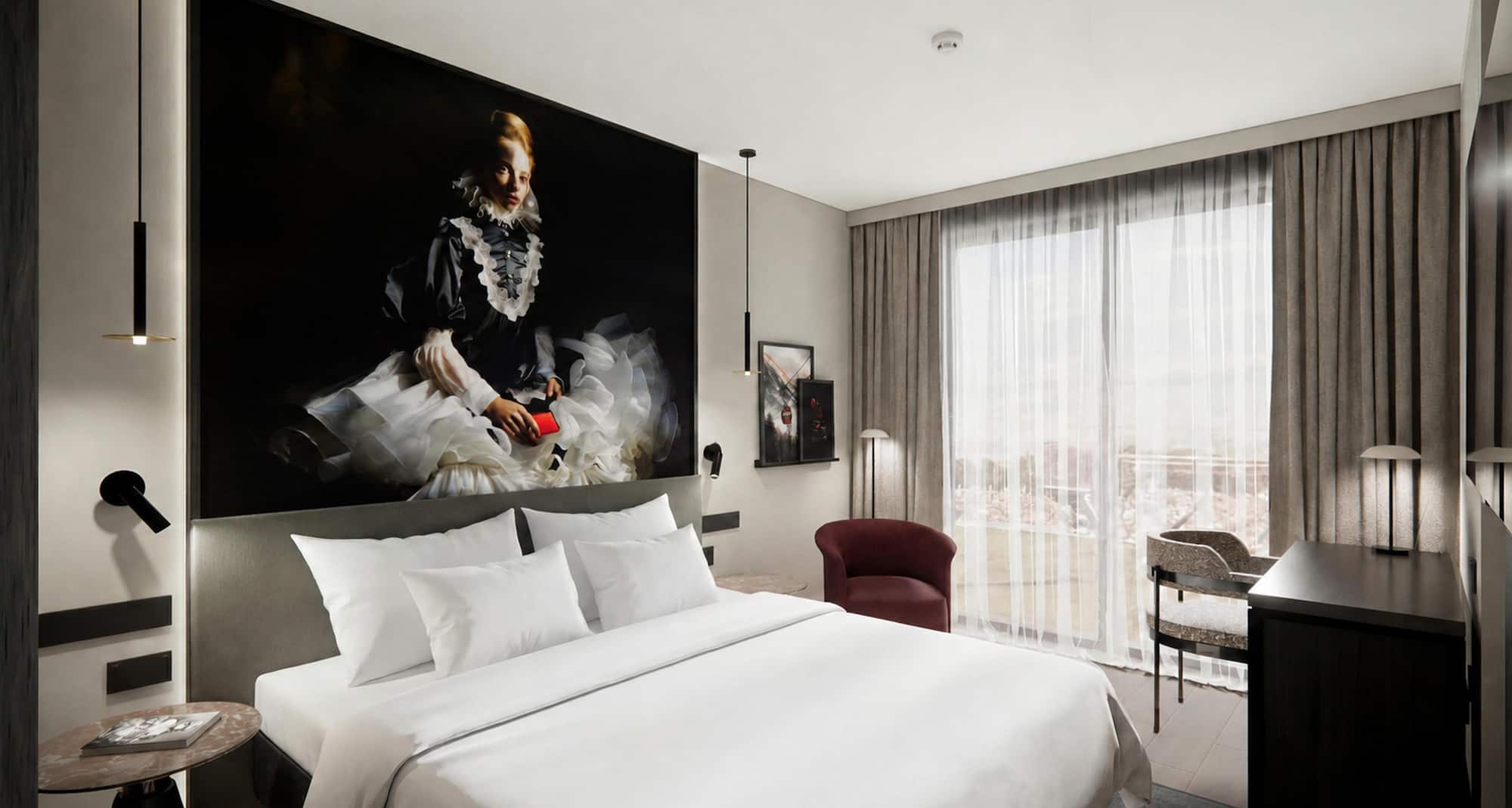 Radisson RED Birmingham Edgbaston Stadium - Stadium Superior Room CGI Recreation