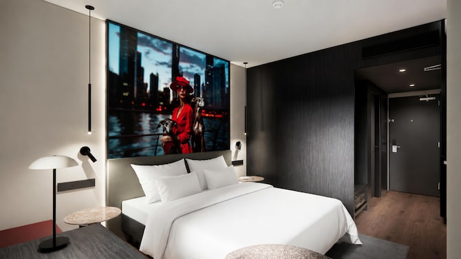 Radisson RED Birmingham Edgbaston Stadium - Standard Room CGI Recreation