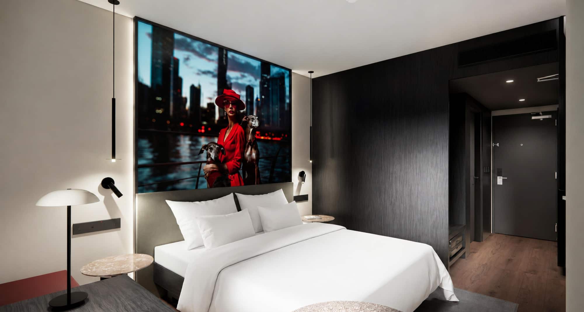 Radisson RED Birmingham Edgbaston Stadium - Standard Room CGI Recreation