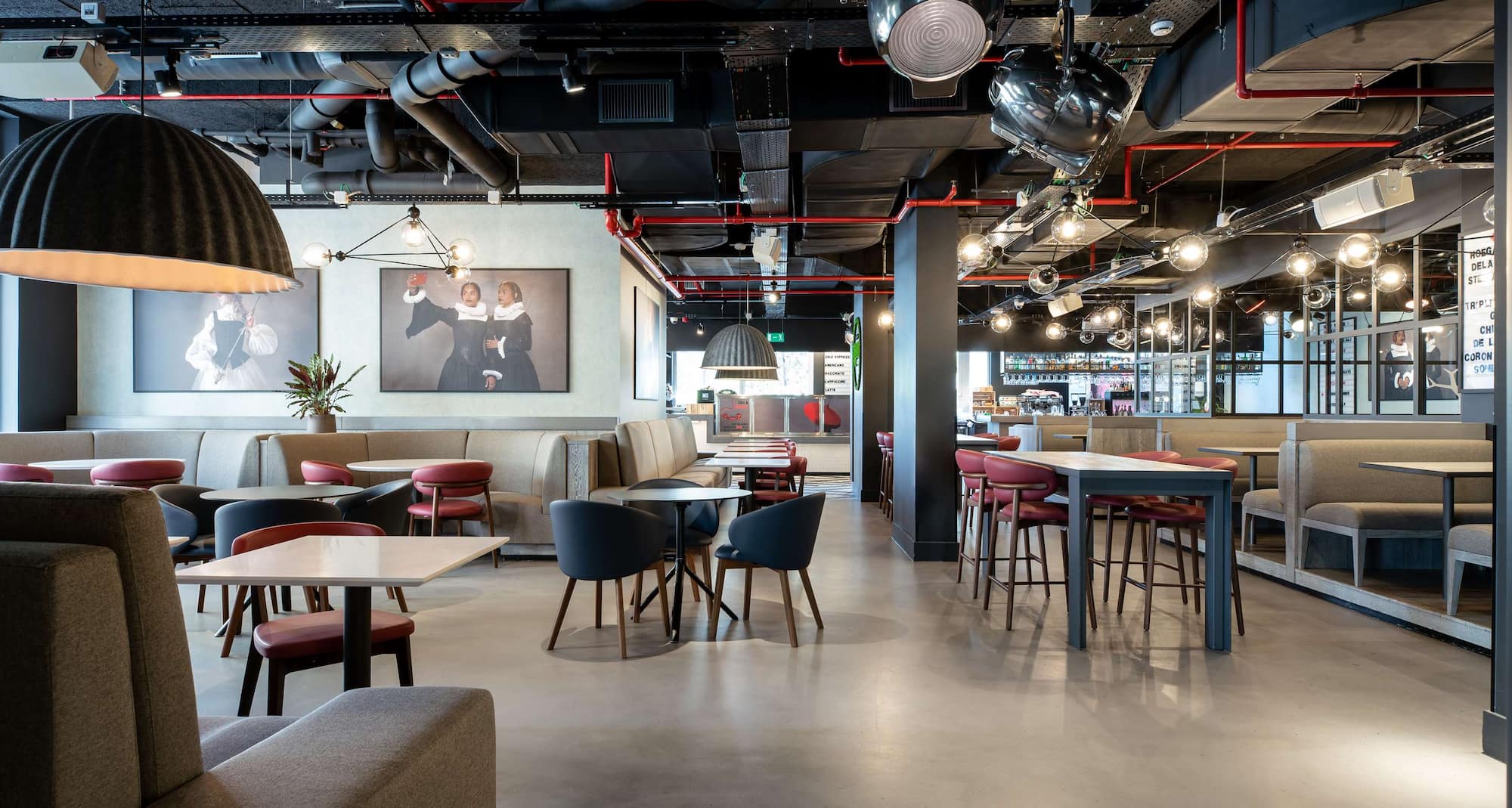 Radisson RED Brussels - Breakfast area - OUIBar