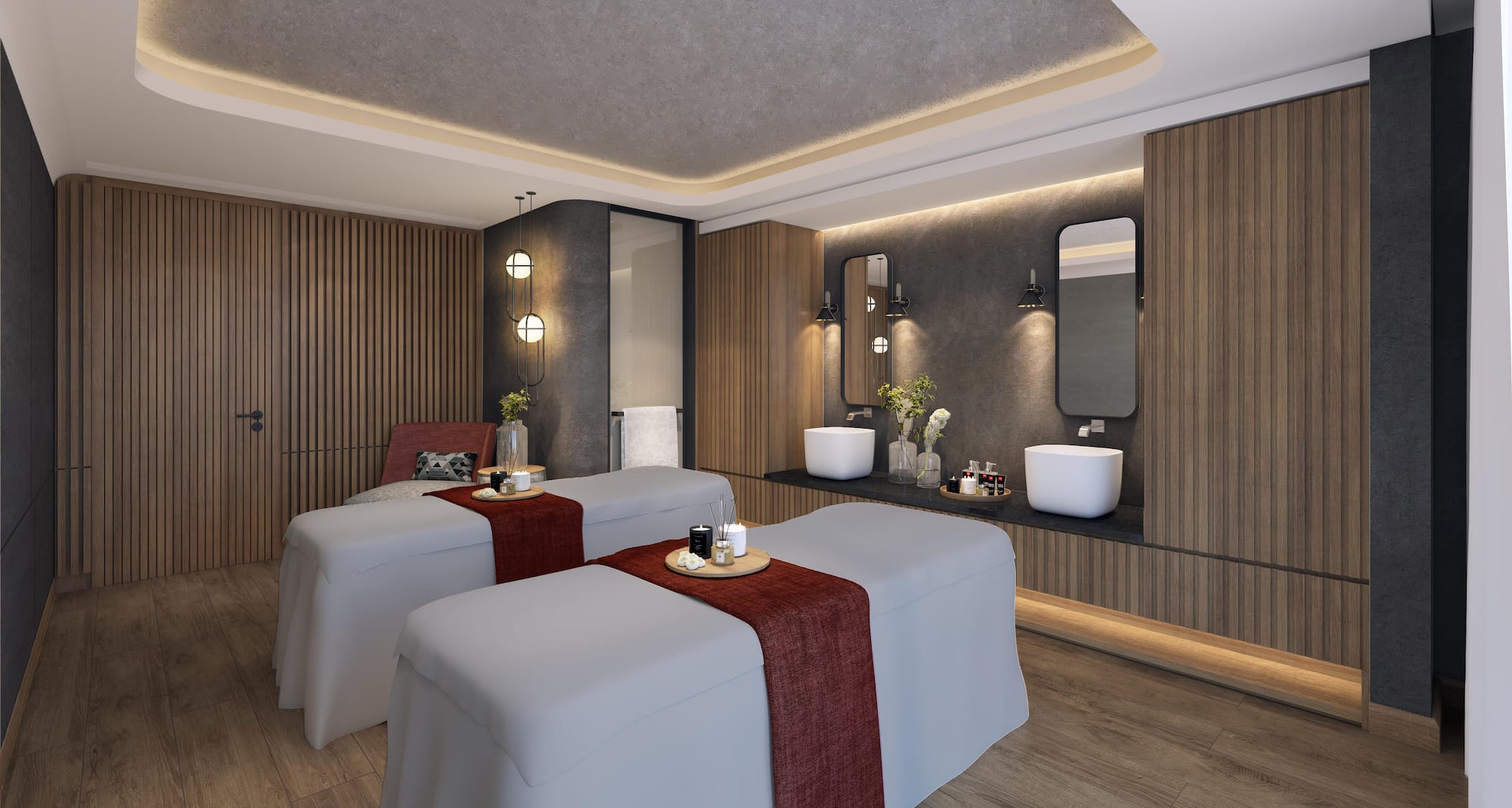 Radisson RED Cebu Mandaue - Spa Treatment Room CGI recreation
