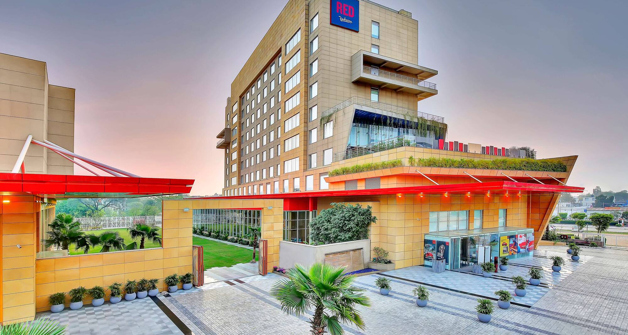 Radisson RED Chandigarh Mohali - Hotel Facade