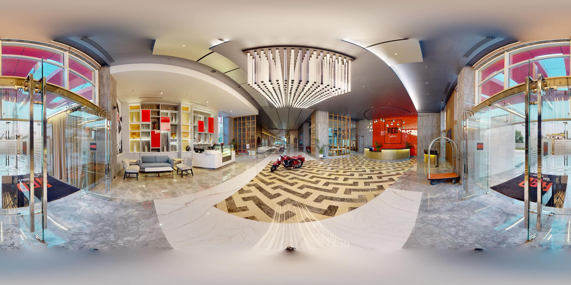Radisson RED Chandigarh Mohali - Lobby 360