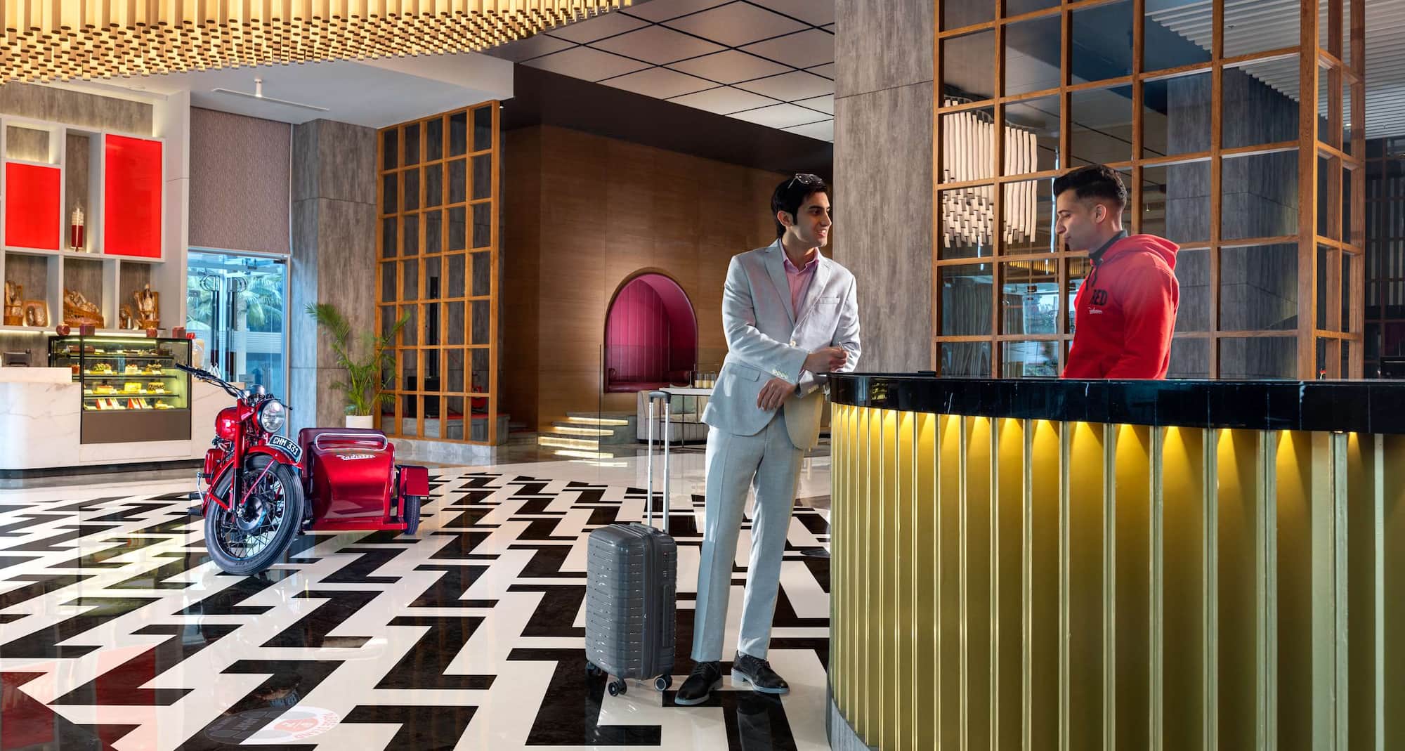 Radisson RED Chandigarh Mohali - Lobby Reception lifestyle