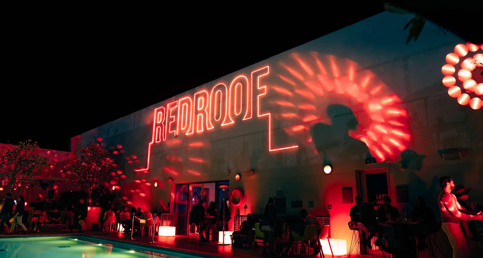 Radisson RED Dubai Silicon Oasis - REDRoof lights