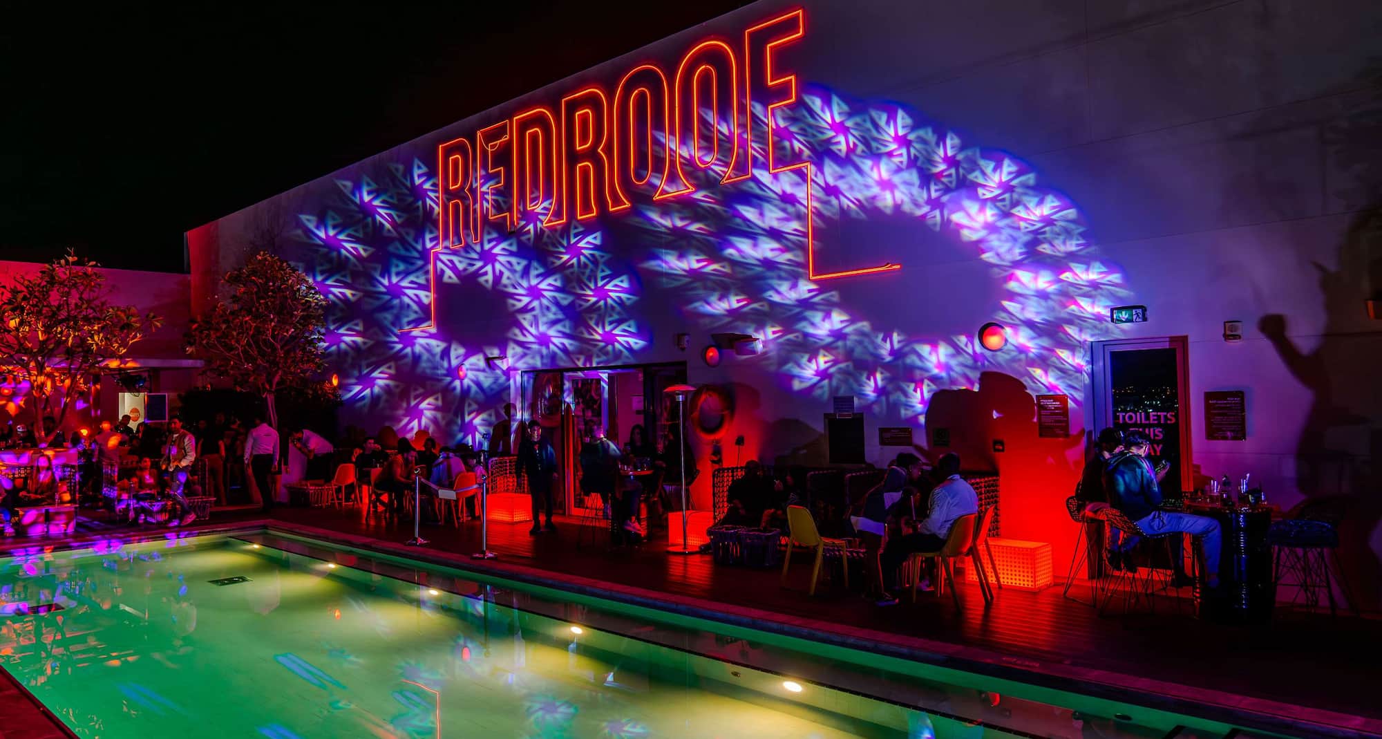 Radisson RED Dubai Silicon Oasis - REDRoof - rooftop bar