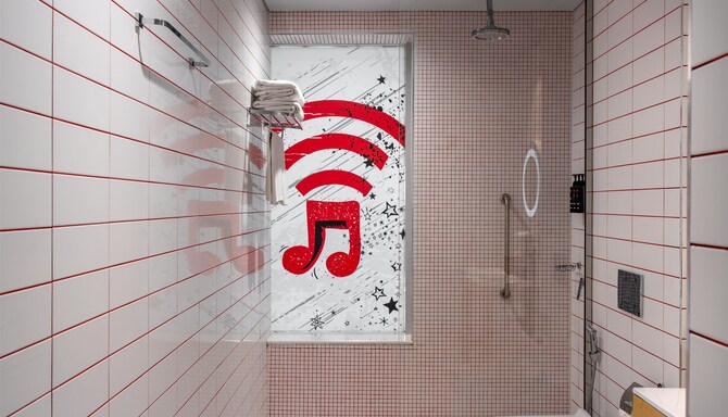 Radisson RED Dubai Silicon Oasis - 客房浴室