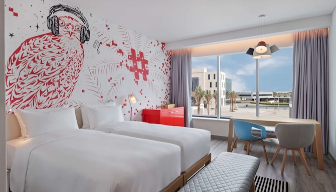 Radisson RED Dubai Silicon Oasis - Twin beds