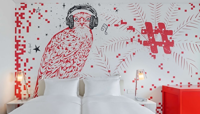 Radisson RED Dubai Silicon Oasis - Twin beds