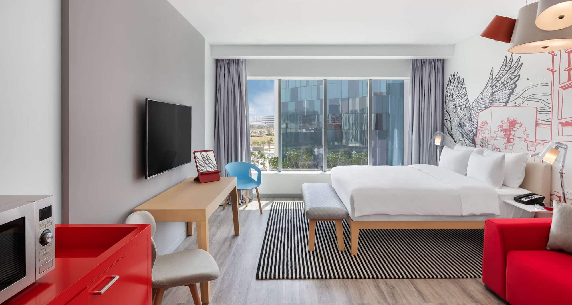 Radisson RED Dubai Silicon Oasis - Studio view
