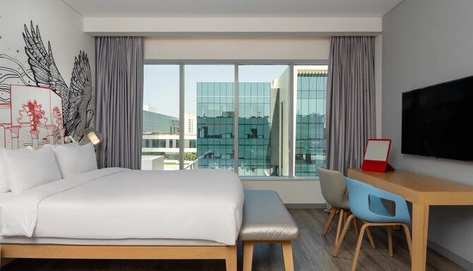 Radisson RED Dubai Silicon Oasis - 客房/住宿