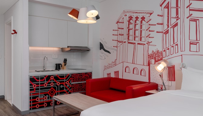 Radisson RED Dubai Silicon Oasis - 客房/住宿