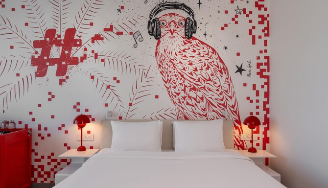 Radisson RED Dubai Silicon Oasis - 客房/住宿