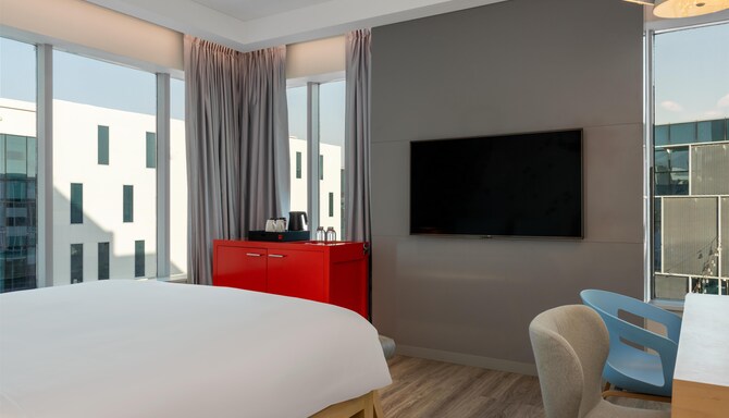 Radisson RED Dubai Silicon Oasis - 客房/住宿