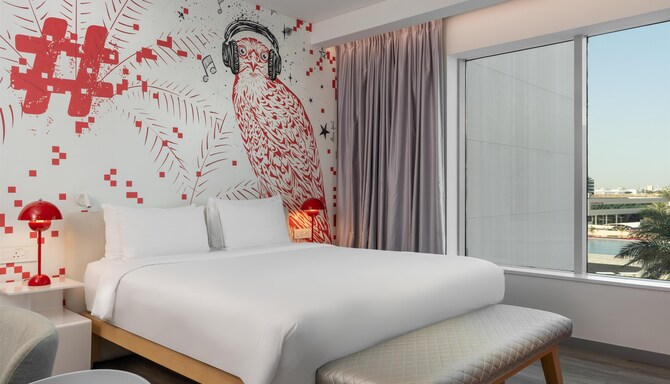 Radisson RED Dubai Silicon Oasis - 客房/住宿
