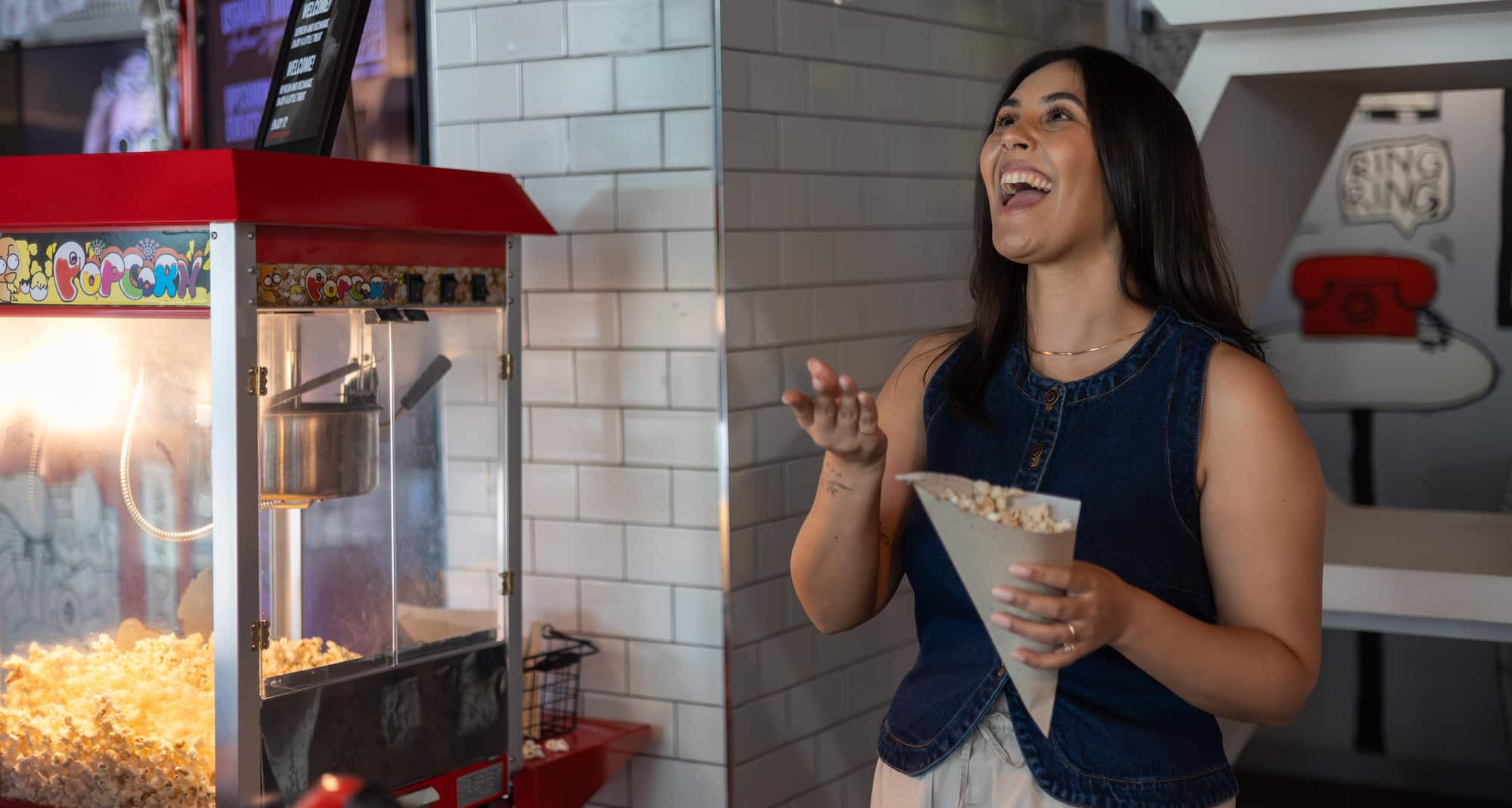 Radisson RED Dubai Silicon Oasis - Welcome corner popcorn station