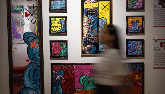 Radisson RED Dubai Silicon Oasis - In house art gallery