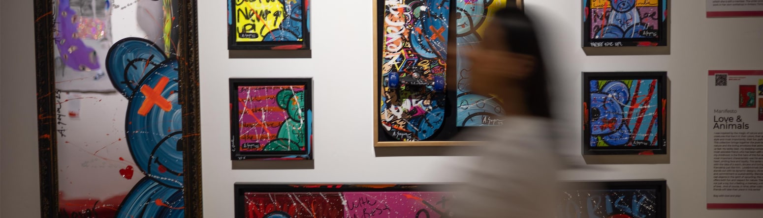 Radisson RED Dubai Silicon Oasis - In house art gallery