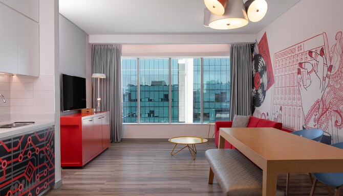 Radisson RED Dubai Silicon Oasis - 客房/住宿