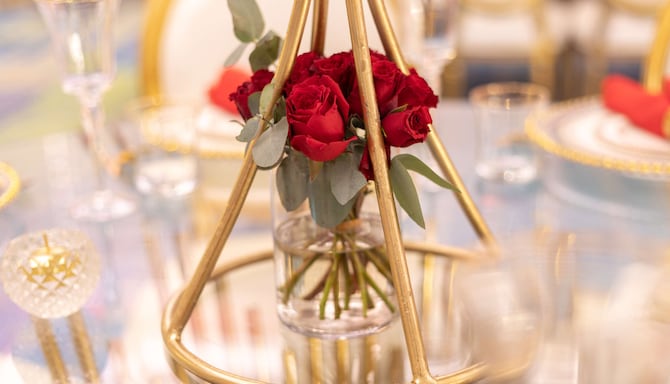 Radisson RED Silicon Oasis - Wedding decor details
