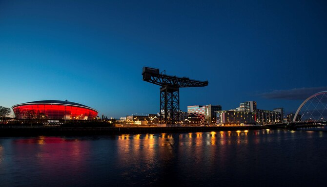 Radisson RED Hotel, Glasgow - Night time Martin Shields