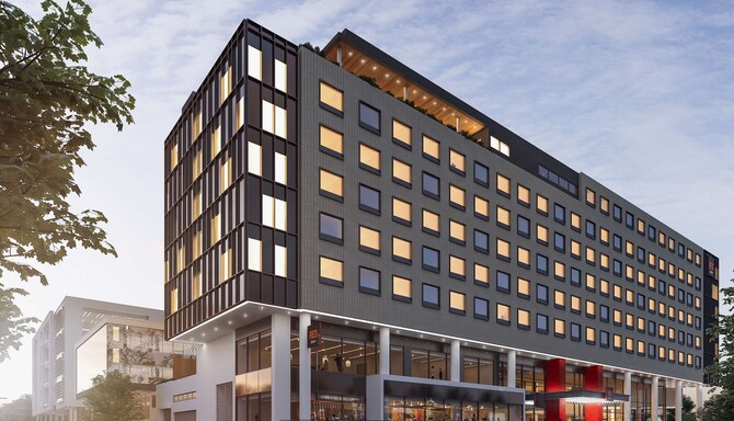 Radisson RED Johannesburg Rosebank - Exterior - Night