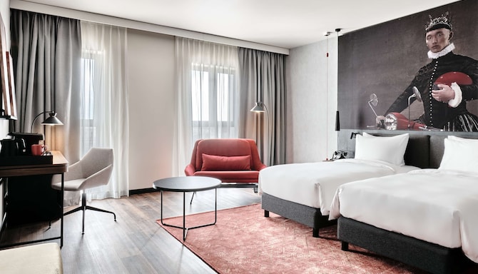 Radisson RED Hotel & Radisson RED Apartments, Krakow - Gaestezimmer