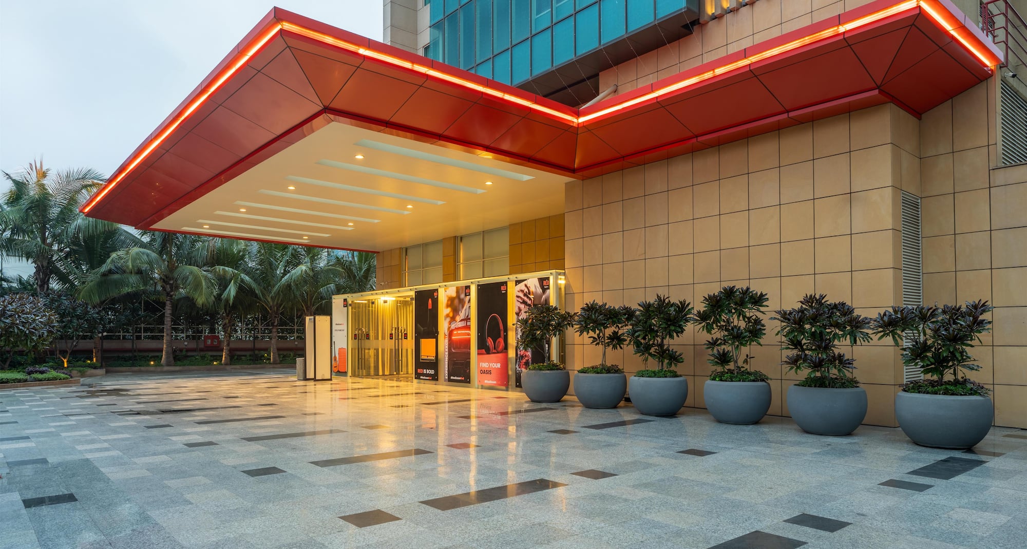 Radisson RED Indore - Porch Area