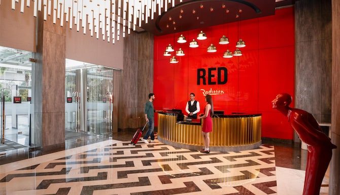 Radisson RED Indore - Lobby