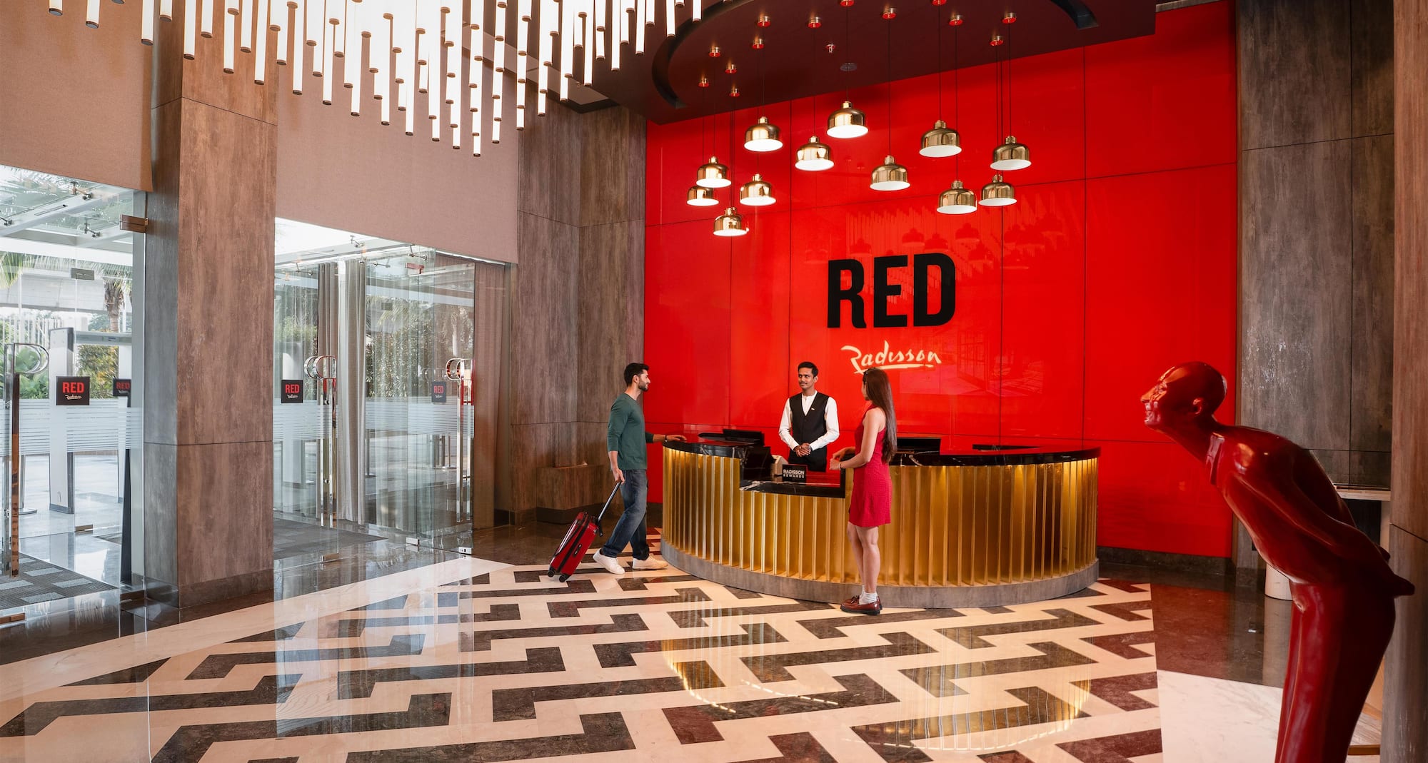 Radisson RED Indore - Lobby