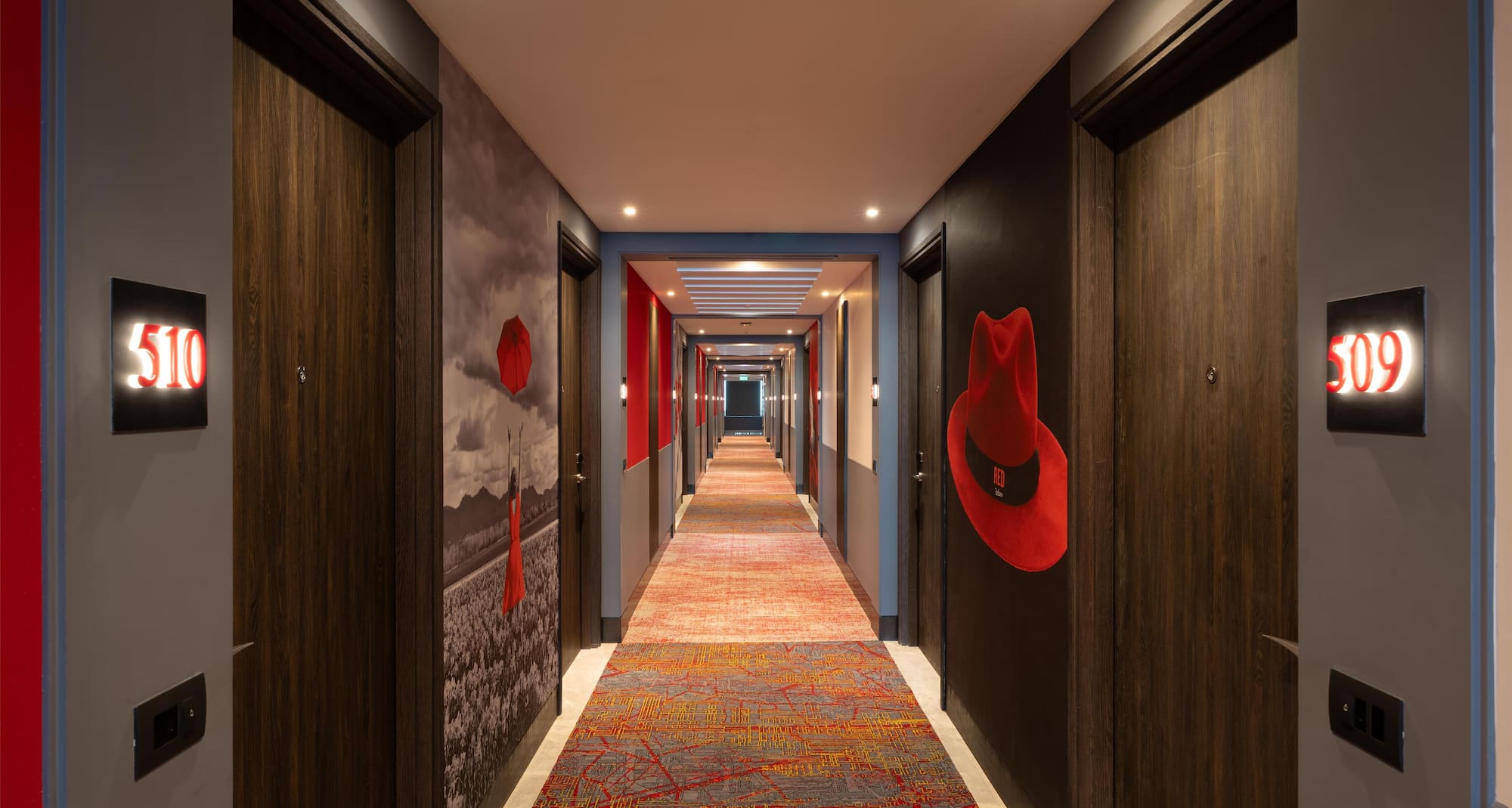 Radisson RED Indore - Corridor