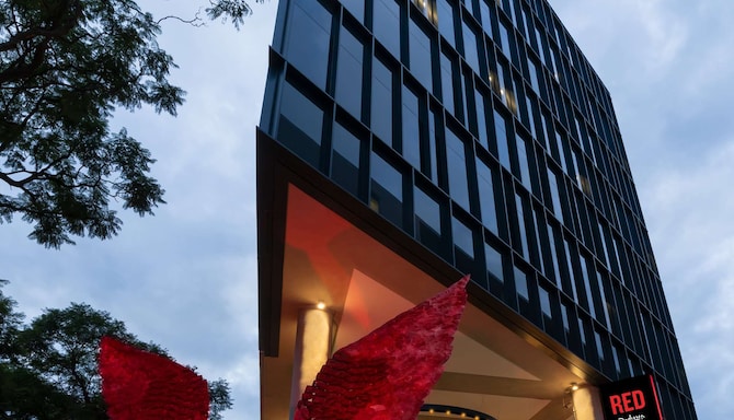 Radisson RED Hotel, Johannesburg Rosebank - Exterior architectural - evening