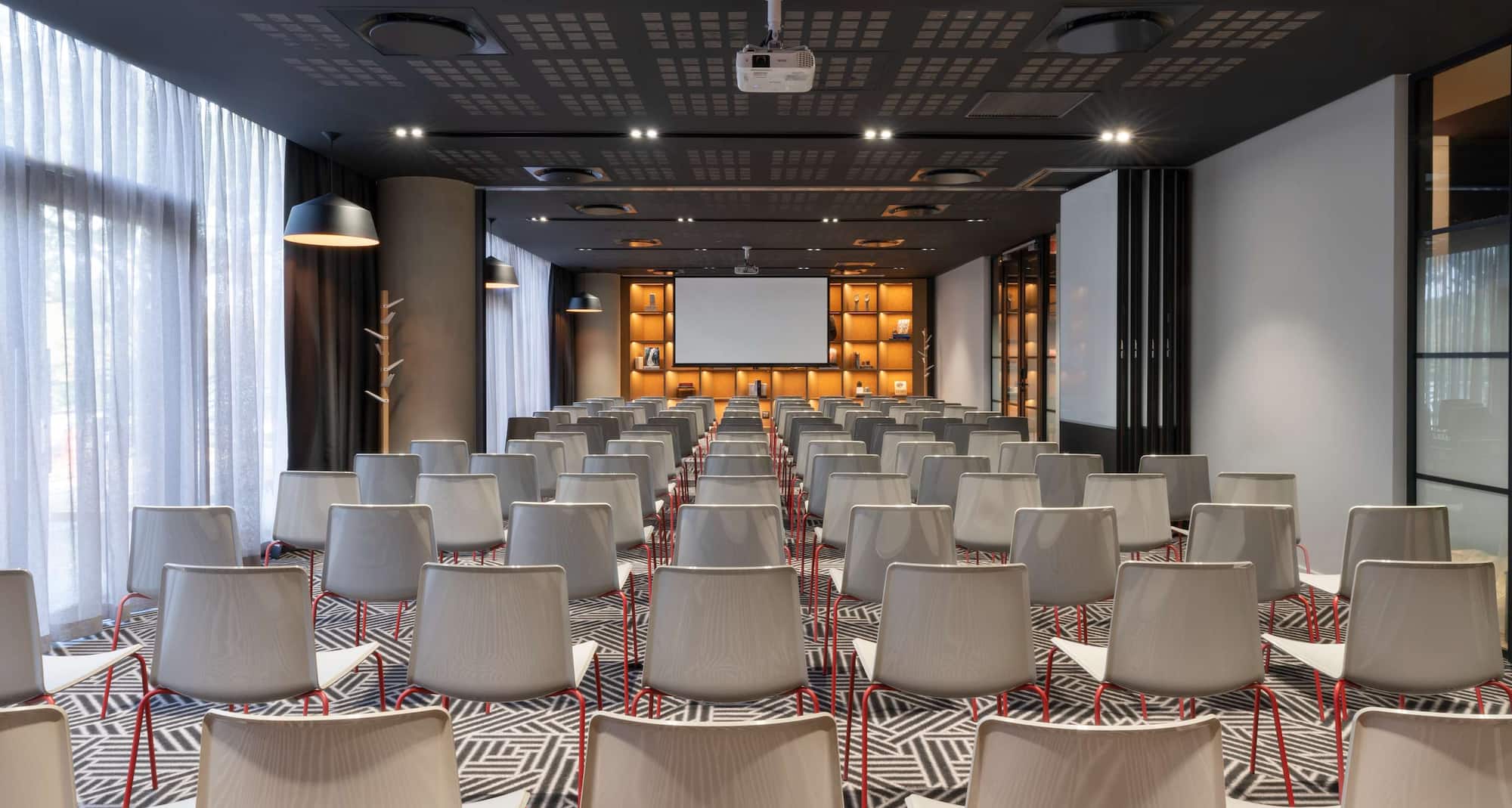 Radisson RED Hotel, Johannesburg Rosebank - Event Studio 1 & 2 cinema set-up