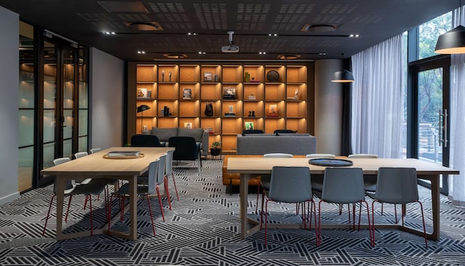 Radisson RED Hotel, Johannesburg Rosebank - Event Studio 1 lounge set-up