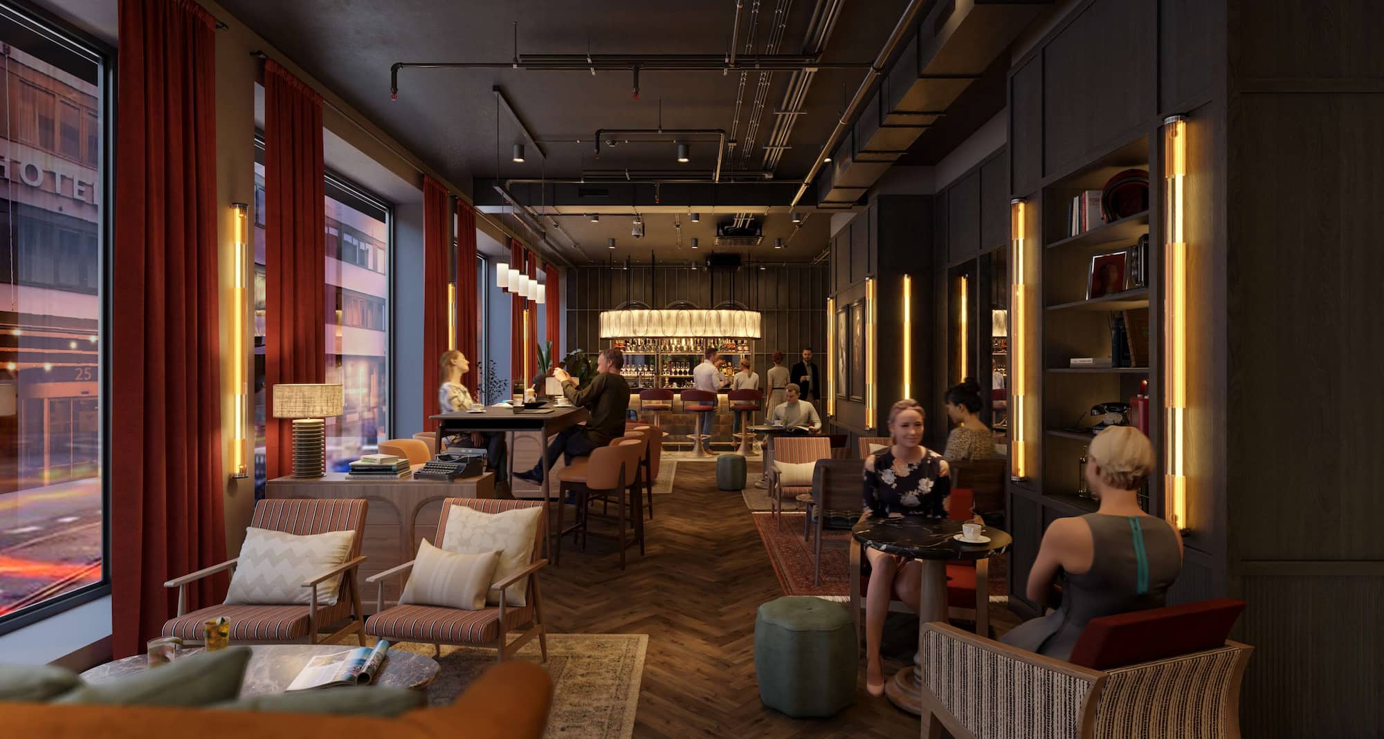 Radisson RED Oslo City Centre, A Verified Net Zero Hotel - Lobby